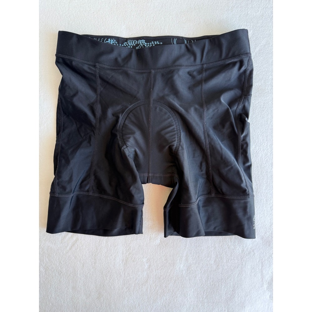 Novara Women's Performance Cycling Shorts Padded Large Black Back Pocket